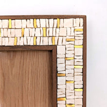 Laden Sie das Bild in den Galerie-Viewer, Fotorahmen 10x15 – Gold und Weiß