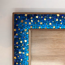 Carica l'immagine nel visualizzatore di Gallery, Cornice per foto 10x15 - Oro e blu