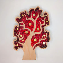 Carica l'immagine nel visualizzatore di Gallery, Albero rosso con frutti oro 33