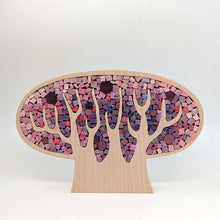 Carica l'immagine nel visualizzatore di Gallery, Albero tondo con frutti in oro rosa antico 51