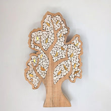 Carica l'immagine nel visualizzatore di Gallery, Albero bianco con foglie oro 081