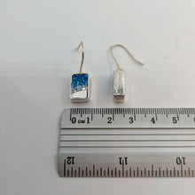 Carica l'immagine nel visualizzatore di Gallery, Orecchini Paesaggi Bianco - Blu