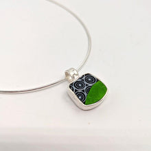 Carica l'immagine nel visualizzatore di Gallery, Pendente Optical in verde