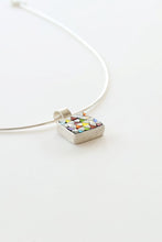 Carica l'immagine nel visualizzatore di Gallery, Collana Delta multicolor - quadrato
