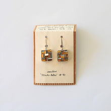 Carica l'immagine nel visualizzatore di Gallery, Orecchini Tessuto Antico in Oro