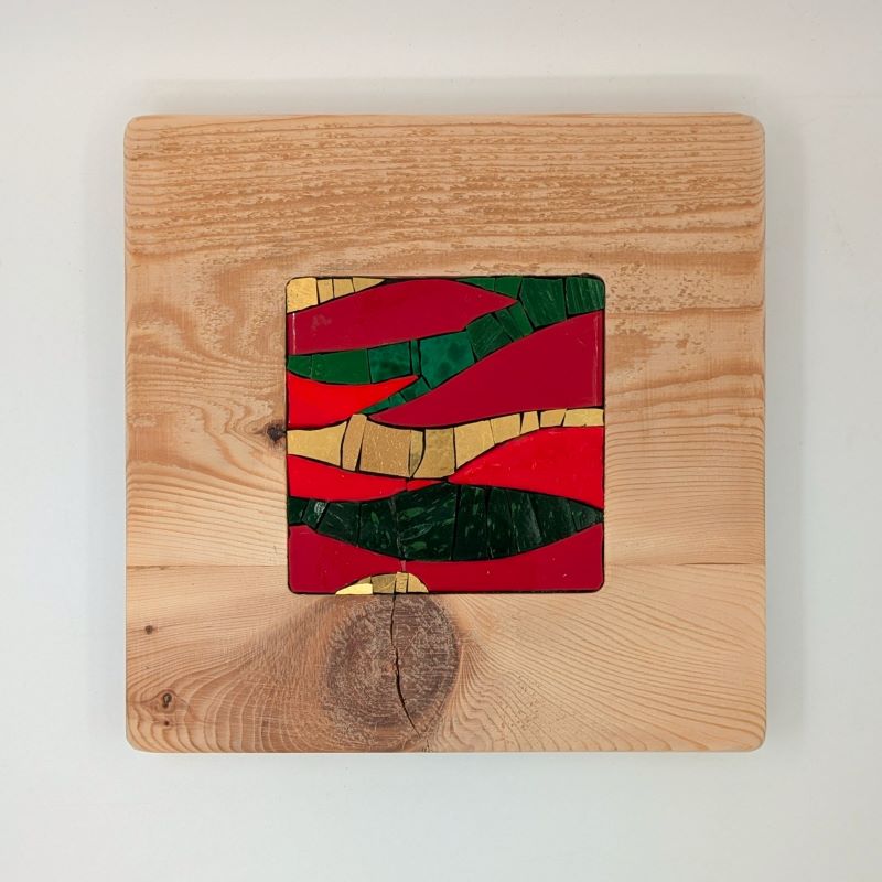 20Quadro Sinfonia in rosso, verde e oro 343