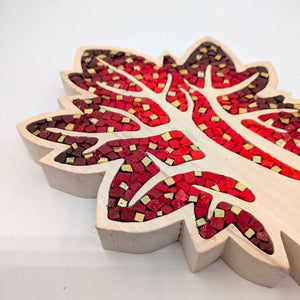 Albero rosso e oro 037