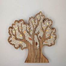 Carica l&#39;immagine nel visualizzatore di Gallery, Albero bianco con foglie oro 72
