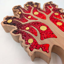 Carica l&#39;immagine nel visualizzatore di Gallery, Albero rosso con frutti oro 108
