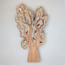 Carica l&#39;immagine nel visualizzatore di Gallery, Albero bianco con foglie oro 140
