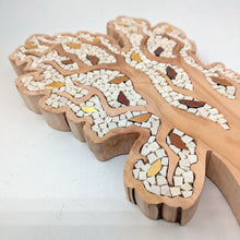 Carica l&#39;immagine nel visualizzatore di Gallery, Albero bianco con foglie oro 140
