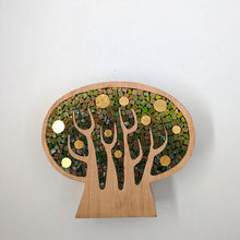 Carica l'immagine nel visualizzatore di Gallery, Albero verde con frutti oro 165
