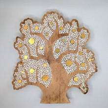 Carica l'immagine nel visualizzatore di Gallery, Albero bianco con frutti oro 224

