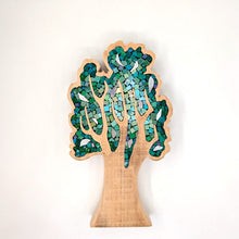 Carica l'immagine nel visualizzatore di Gallery, Albero verde con frutti argento 080
